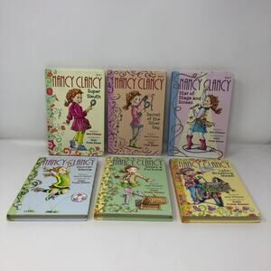 Lot of 6 Nancy Clancy Books by Jane O' Conner & Robin Preiss Glasser Hardcover
